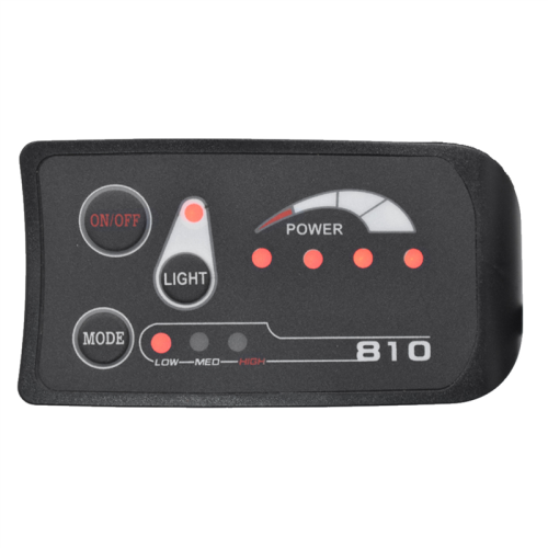 S810 E-Bike Meter Display LED IP65 36V UART per El 2