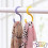 12pcs S Shape Colorful Plastic Hooks, Shirt/towel/dress/hanger Hooks Home Kitchen Accessories 3