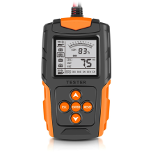 12V/24V Bärbar Professionell Bilbatteritestare M