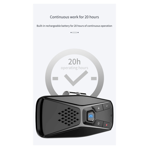 Kit vivavoce per auto Bluetooth, vivavoce wireless