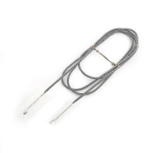 (Transparent) Flexible Double Tube Cleaning Brush Pipe Fish Tank Spring Clean Brush Cleaning Tool