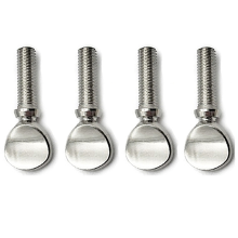 4 tornillos de apriete para mástil de saxofón compatibles con