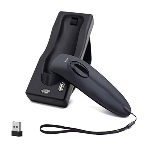 Leitor de código de barras sem fio Bluetooth portátil USB 1