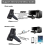 Leitor de código de barras sem fio Bluetooth portátil USB 4