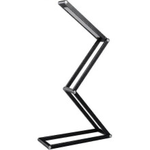 Led Desk Lamp, Elzo Bedside Lamp Folding Table Light Aluminum Wireless Usb Rechargeable with 2 Brightness Levels, Usb Cable for Kids/study/reading/off
