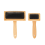 Ξύλινες χειροποίητες λάντζες Slicker Brush Wool Brush Card 1