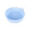 (Light Blue) Silicone Baking Basket Deep Air Fryer 1
