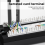 24 painel de remendo dos portos CAT6 UTP RJ45 19 polegadas 1U Cabl 7