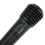 Microfono dinamico wireless professionale cablato Blu 10