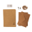 12 τεμάχια Vintage Kraft Paper Γραφής σε Ευρωπαϊκό Στυλ 11