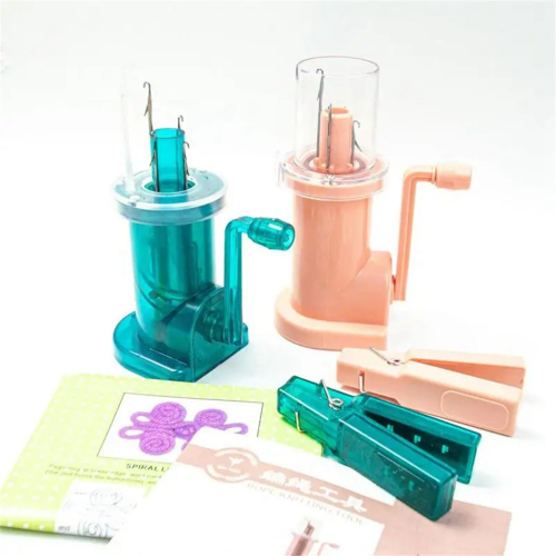 DIY Hand Knitting Mill Mini Knitting Machine Spool 2