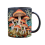 Mug Champignons Magiques 3D en Céramique Design Espace Amusant Mu 1