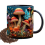 Mug Champignons Magiques 3D en Céramique Design Espace Amusant Mu 10