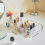 Fridge Organizer Bins on Wheels, Clear Roll Out Dr 3