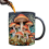 Mug Champignons Magiques 3D en Céramique Design Espace Amusant Mu 9