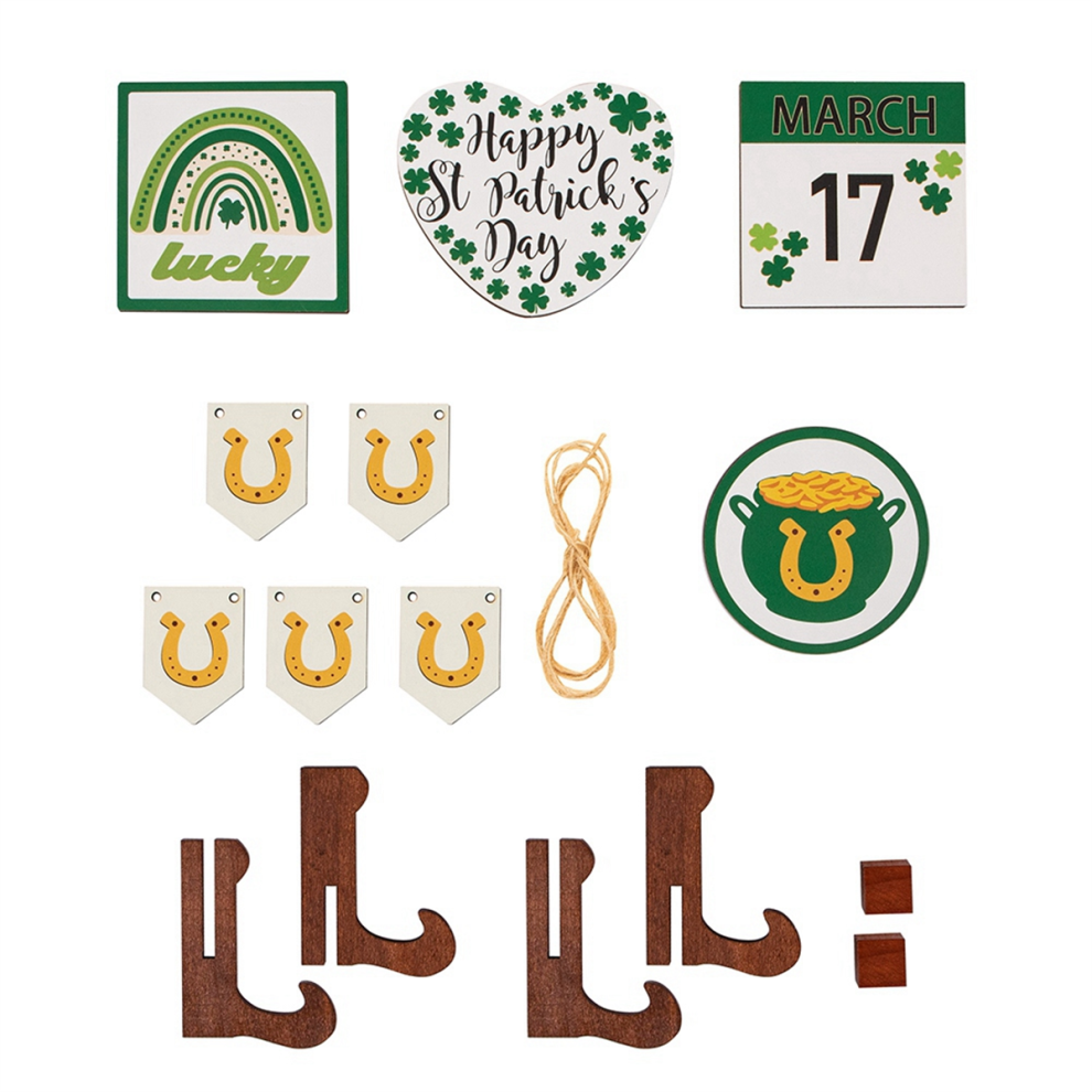 Quadrifoglio Fortunato Irlandese Per Il Giorno Di San Patrizio