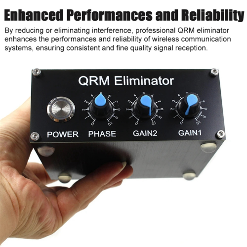 Eliminator QRM X-Phase cu control PTT 1-30 MHz, bandă HF 1