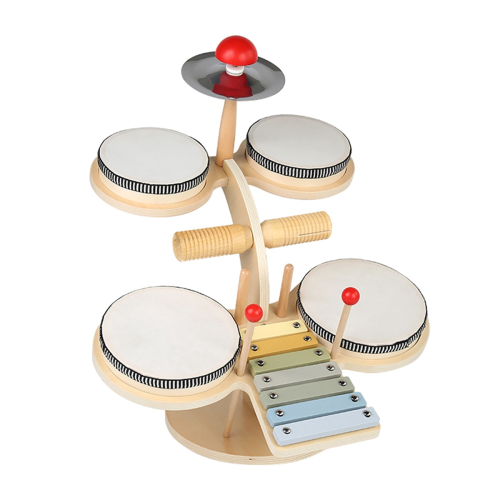 Set de tobe pentru copii 11 în 1 – instrumente muzicale