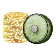 Luci da campeggio a LED con stringa, luce da campeggio USB ricaricabile