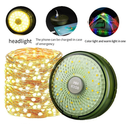 Camping Lights String LED Camping Light USB Rechar 2
