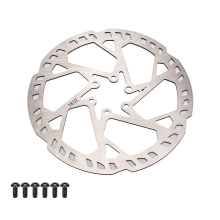 Disque de frein hydraulique pour vélo 180 mm en acier inoxydable