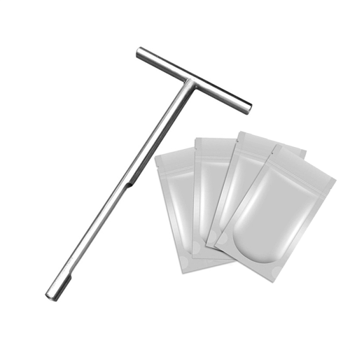 Soil Probe with Small Soil Sampling Bag, Soil Samp 1