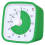 Manuale di studio per studenti Green Children Visual Timer A 1