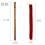 E-Taste Meibet Mini Piccolo Samttasche Tune Bamboo F 3