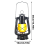 Draagbare kampeerlamp USB oplaadbaar hangend Tien 5