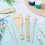 9 Stile Keramikpinsel-Set, Keramikglasurpinsel 5