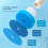 48PCS Disposable Toilet Brush Refills No Dead Angl 3