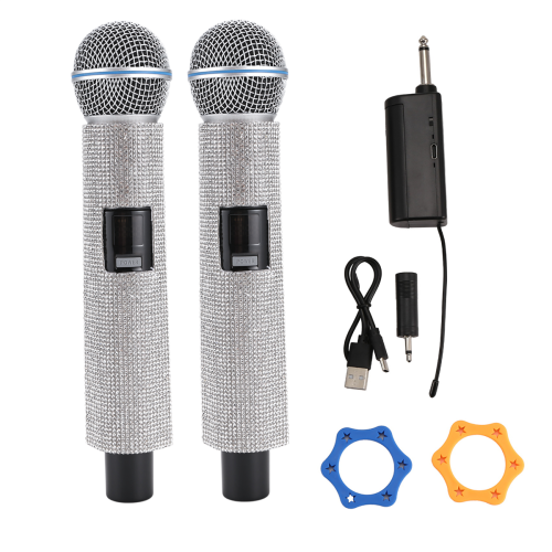 Draadloze handheld dynamische microfoon karaoke-microfoon met