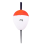 Rood-witte dobber, langeafstandsdobber, schuimdobber 1