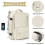 Sac de voyage grande capacité, trousse de toilette, portable 7