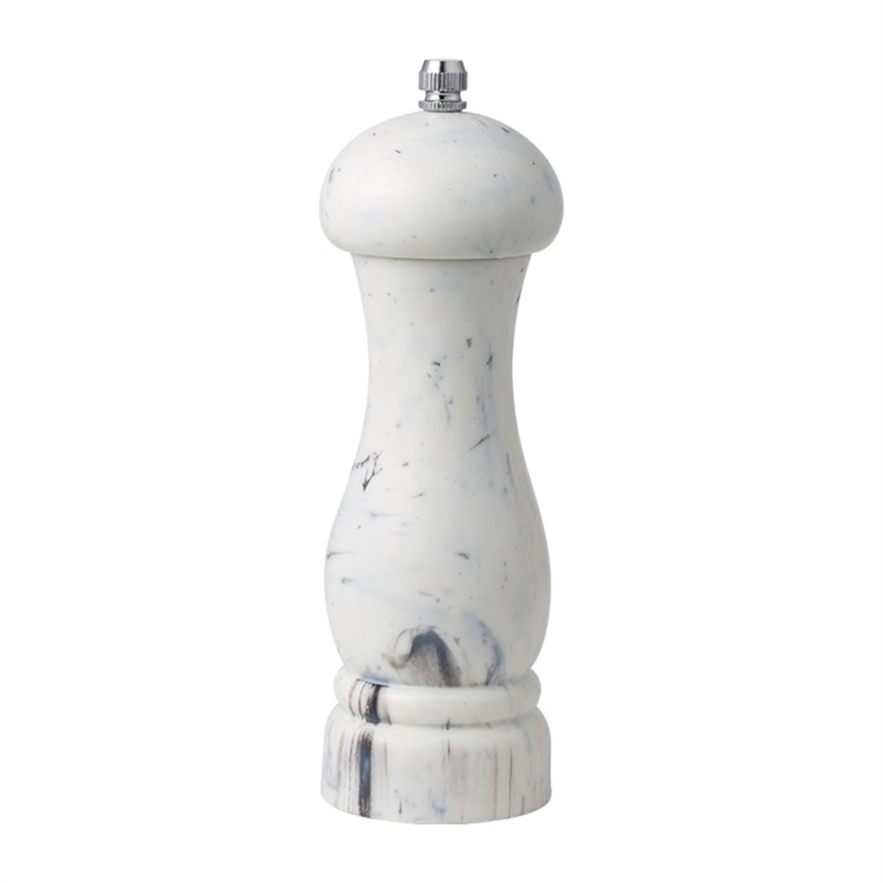 Semoic Salt & Pepper Grinder Set, Imitation Marble Refill