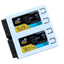 Dla NerdMiner V2 DUO 156K/S podwójny ekran BTC Solo L