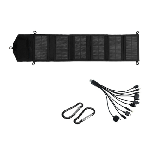 Tragbares 20-W-Polysilizium-Solarpanel-Ladegerät mit USB 5 1