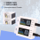 Compatibil cu NerdMiner V2 Miner, 78 KH/s  2, ecran dual, BTC So 8