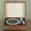 Vintage Suitcase CD Record Player with Bluetooth 5 6