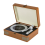 Vintage Suitcase CD Record Player with Bluetooth 5 2