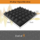 Πακέτο 8 ακουστικών πάνελ αφρού, 12x12x2 ίντσες Sound P 4