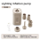 Elektrische Luftpumpe mit Lichtern Mini Wireless Air Co 4