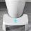 Sgabello per WC con pedale antiscivolo per uso domestico 3