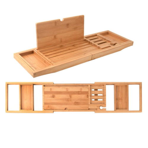Expandable Bathtub Tray -Telescopic Antiskid Bathi 2