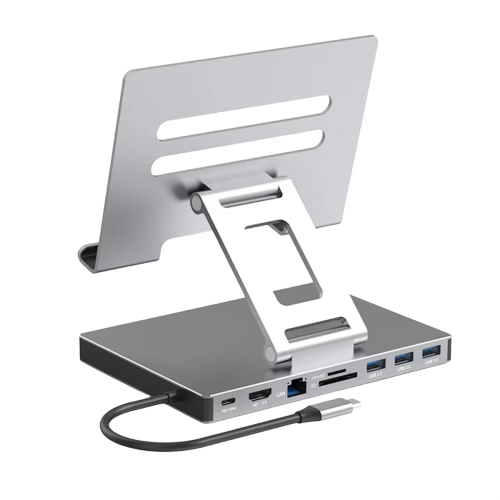Dockingstation laptopstativ af aluminiumlegering – Multi 2