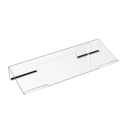 Acryl-Keyboardständer, transparent, ergonomisch, neigbar 1