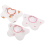 Σαλιάρες μωρού από οργανικό βαμβάκι με περιστροφή 360, σετ των 3, Adjus 1