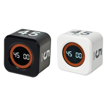Cronômetro Cube Cronômetro Visual Display LED Tempo Tempo para Crianças