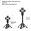 Mini Selfie Stick portatile universale con supporto da pavimento 6