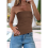 Camiseta sin mangas sexy de moda de verano café M 4